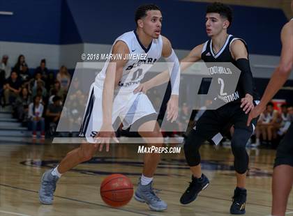 Thumbnail 1 in Foothills Christian vs Sierra Canyon (CIF Open Division Regional 1st Round) photogallery.