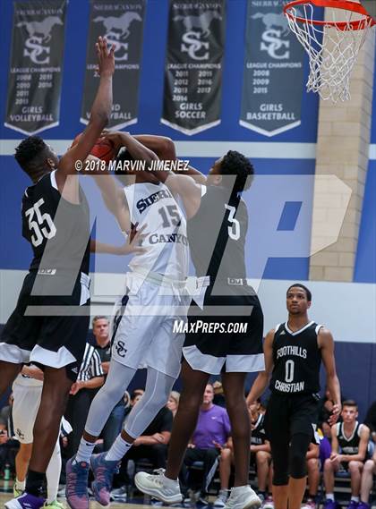Thumbnail 3 in Foothills Christian vs Sierra Canyon (CIF Open Division Regional 1st Round) photogallery.
