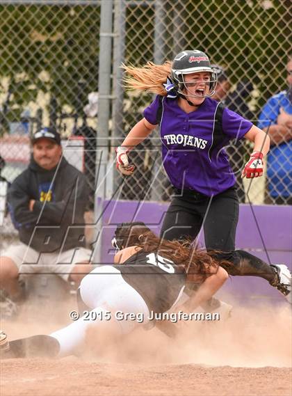 Thumbnail 1 in Analy vs. Petaluma (SCL Championship) photogallery.