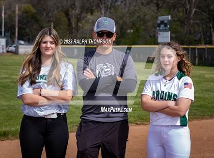 Thumbnail 2 in Ponderosa JV Softball Team and Individual Photos photogallery.