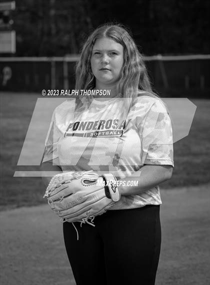 Thumbnail 3 in Ponderosa JV Softball Team and Individual Photos photogallery.