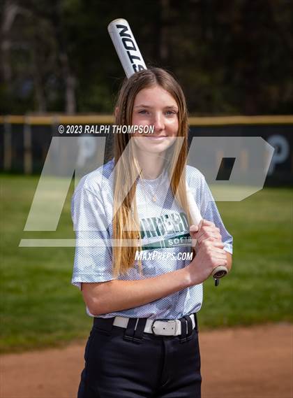 Thumbnail 1 in Ponderosa JV Softball Team and Individual Photos photogallery.