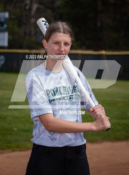 Thumbnail 1 in Ponderosa JV Softball Team and Individual Photos photogallery.