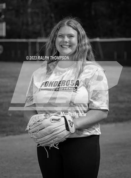 Thumbnail 2 in Ponderosa JV Softball Team and Individual Photos photogallery.