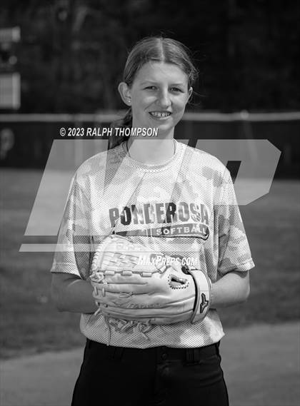 Thumbnail 1 in Ponderosa JV Softball Team and Individual Photos photogallery.