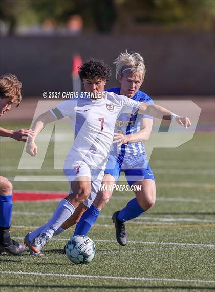 Thumbnail 2 in Prescott vs. Walden Grove (AIA 4A Semifinal) photogallery.