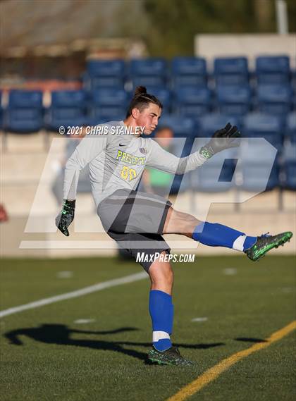 Thumbnail 1 in Prescott vs. Walden Grove (AIA 4A Semifinal) photogallery.