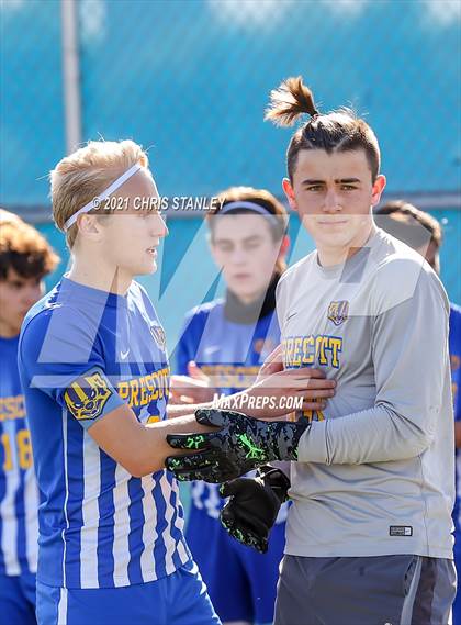 Thumbnail 1 in Prescott vs. Walden Grove (AIA 4A Semifinal) photogallery.
