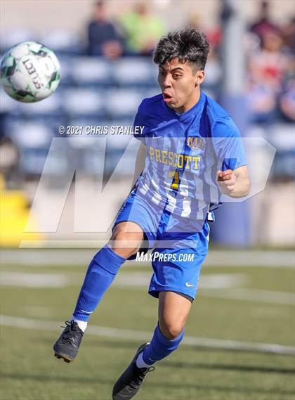 Thumbnail 3 in Prescott vs. Walden Grove (AIA 4A Semifinal) photogallery.