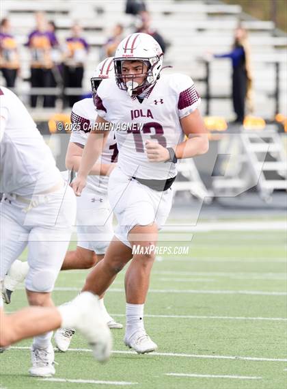 Thumbnail 1 in Shiner @ Iola (UIL 2A D2 Football Regional Semifinal) photogallery.