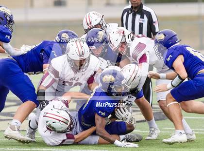 Thumbnail 1 in Shiner @ Iola (UIL 2A D2 Football Regional Semifinal) photogallery.