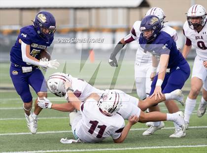 Thumbnail 2 in Shiner @ Iola (UIL 2A D2 Football Regional Semifinal) photogallery.