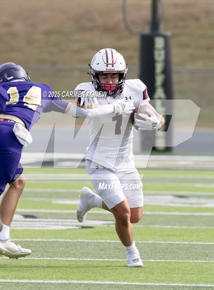 Thumbnail 3 in Shiner @ Iola (UIL 2A D2 Football Regional Semifinal) photogallery.