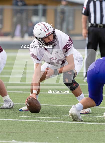 Thumbnail 2 in Shiner @ Iola (UIL 2A D2 Football Regional Semifinal) photogallery.