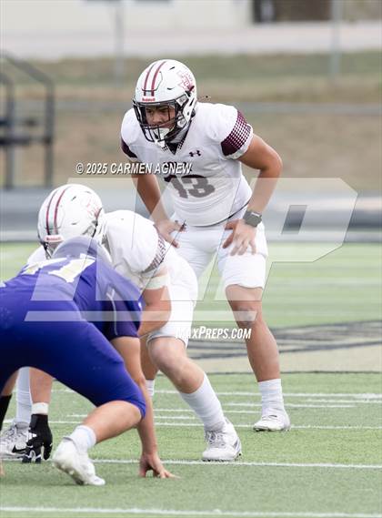 Thumbnail 3 in Shiner @ Iola (UIL 2A D2 Football Regional Semifinal) photogallery.