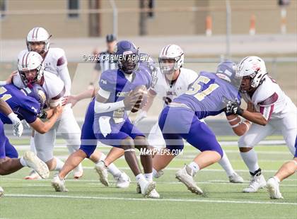 Thumbnail 1 in Shiner @ Iola (UIL 2A D2 Football Regional Semifinal) photogallery.