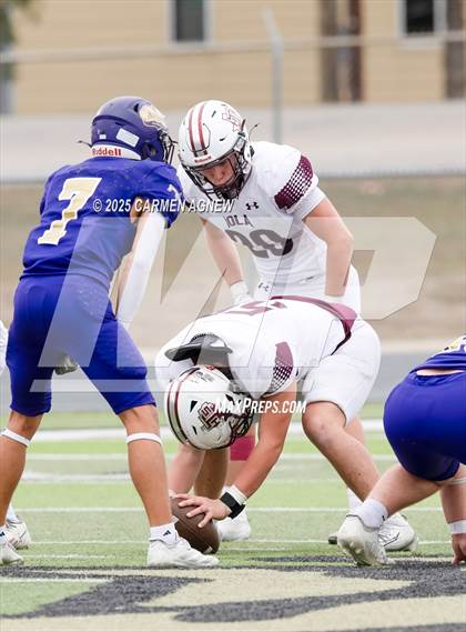 Thumbnail 3 in Shiner @ Iola (UIL 2A D2 Football Regional Semifinal) photogallery.