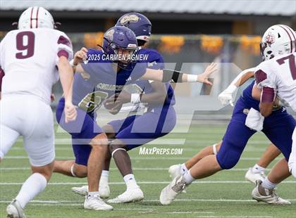 Thumbnail 3 in Shiner @ Iola (UIL 2A D2 Football Regional Semifinal) photogallery.