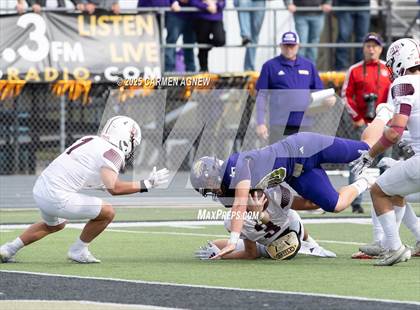 Thumbnail 1 in Shiner @ Iola (UIL 2A D2 Football Regional Semifinal) photogallery.