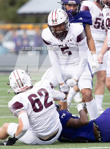 Thumbnail 2 in Shiner @ Iola (UIL 2A D2 Football Regional Semifinal) photogallery.