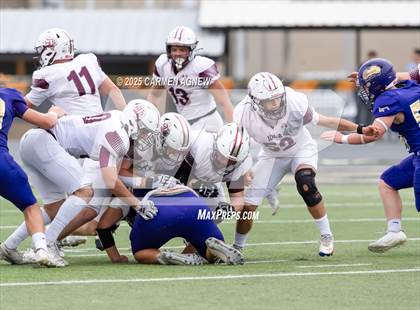 Thumbnail 2 in Shiner @ Iola (UIL 2A D2 Football Regional Semifinal) photogallery.