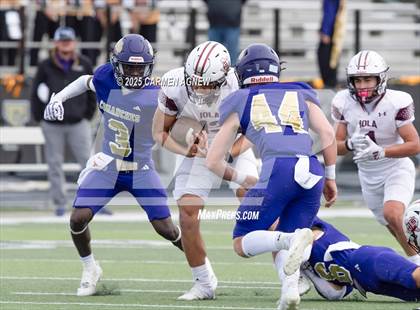 Thumbnail 2 in Shiner @ Iola (UIL 2A D2 Football Regional Semifinal) photogallery.