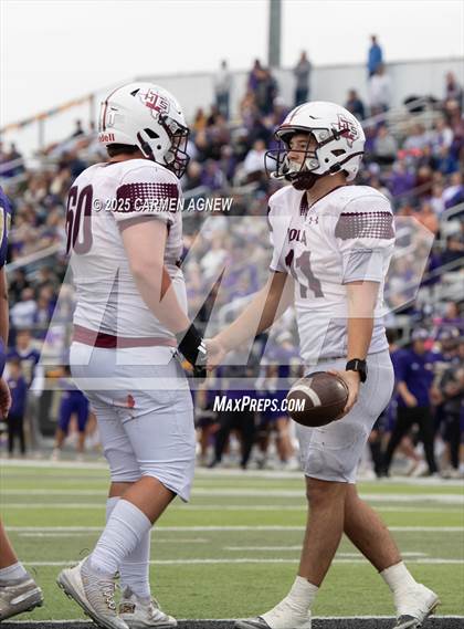 Thumbnail 1 in Shiner @ Iola (UIL 2A D2 Football Regional Semifinal) photogallery.