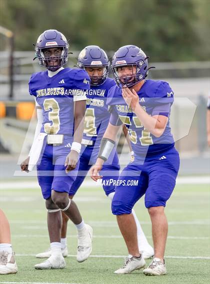 Thumbnail 1 in Shiner @ Iola (UIL 2A D2 Football Regional Semifinal) photogallery.