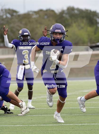 Thumbnail 1 in Shiner @ Iola (UIL 2A D2 Football Regional Semifinal) photogallery.