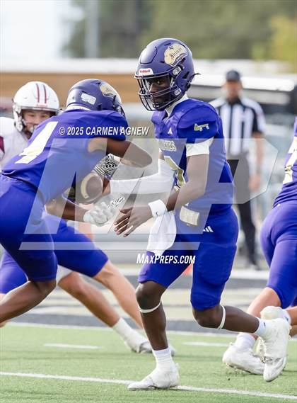 Thumbnail 1 in Shiner @ Iola (UIL 2A D2 Football Regional Semifinal) photogallery.