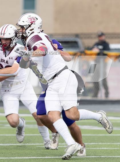 Thumbnail 1 in Shiner @ Iola (UIL 2A D2 Football Regional Semifinal) photogallery.