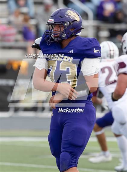 Thumbnail 2 in Shiner @ Iola (UIL 2A D2 Football Regional Semifinal) photogallery.