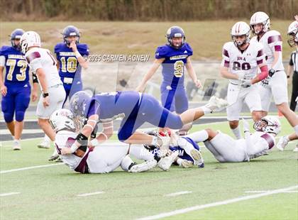 Thumbnail 3 in Shiner @ Iola (UIL 2A D2 Football Regional Semifinal) photogallery.