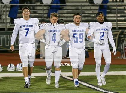 Thumbnail 3 in Springboro @ Dublin Jerome (OHSAA DI Quarterfinal) photogallery.