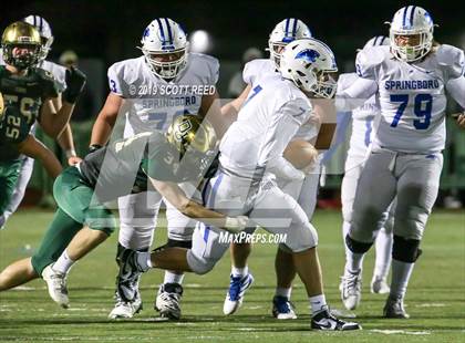 Thumbnail 1 in Springboro @ Dublin Jerome (OHSAA DI Quarterfinal) photogallery.