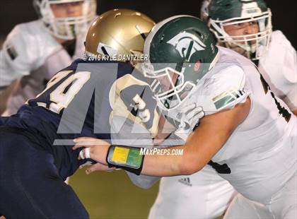 Thumbnail 2 in The Woodlands Christian Academy @ McKinney Christian Academy (TAPPS Division 3 First Round) photogallery.