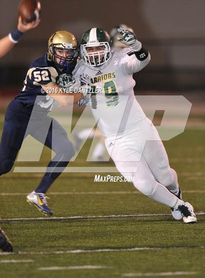 Thumbnail 3 in The Woodlands Christian Academy @ McKinney Christian Academy (TAPPS Division 3 First Round) photogallery.