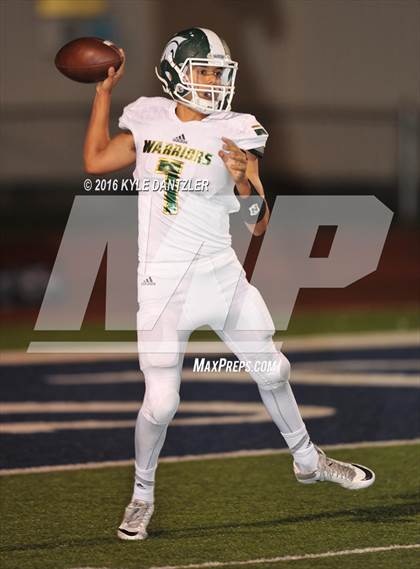 Thumbnail 1 in The Woodlands Christian Academy @ McKinney Christian Academy (TAPPS Division 3 First Round) photogallery.