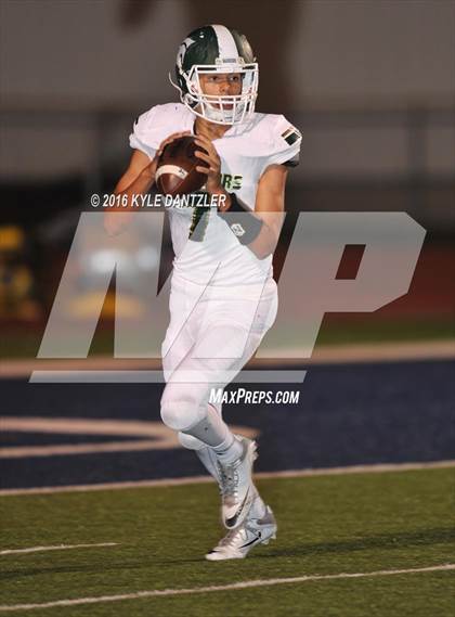 Thumbnail 3 in The Woodlands Christian Academy @ McKinney Christian Academy (TAPPS Division 3 First Round) photogallery.