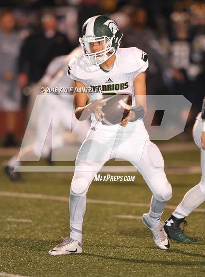 Thumbnail 2 in The Woodlands Christian Academy @ McKinney Christian Academy (TAPPS Division 3 First Round) photogallery.