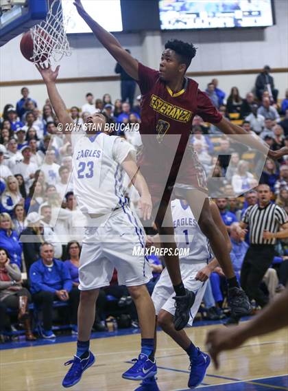 Thumbnail 1 in Esperanza Aztecs @ Santa Margarita Eagles photogallery.
