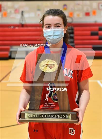 Thumbnail 3 in Davidson Day @ The Burlington School (NCISAA 2A Final) photogallery.