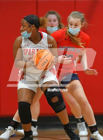 Thumbnail 3 in Davidson Day @ The Burlington School (NCISAA 2A Final) photogallery.
