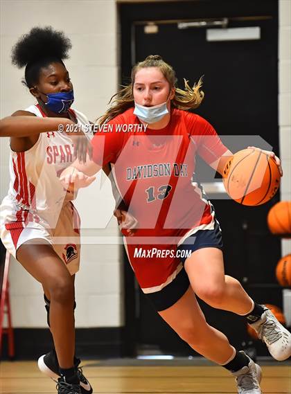 Thumbnail 3 in Davidson Day @ The Burlington School (NCISAA 2A Final) photogallery.