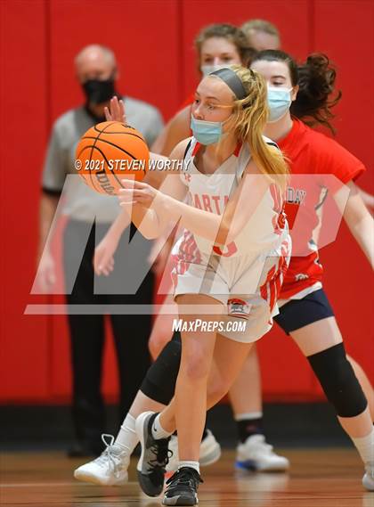 Thumbnail 1 in Davidson Day @ The Burlington School (NCISAA 2A Final) photogallery.