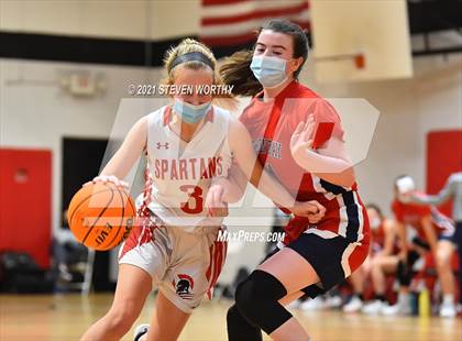 Thumbnail 3 in Davidson Day @ The Burlington School (NCISAA 2A Final) photogallery.