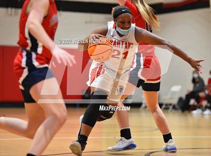 Thumbnail 3 in Davidson Day @ The Burlington School (NCISAA 2A Final) photogallery.