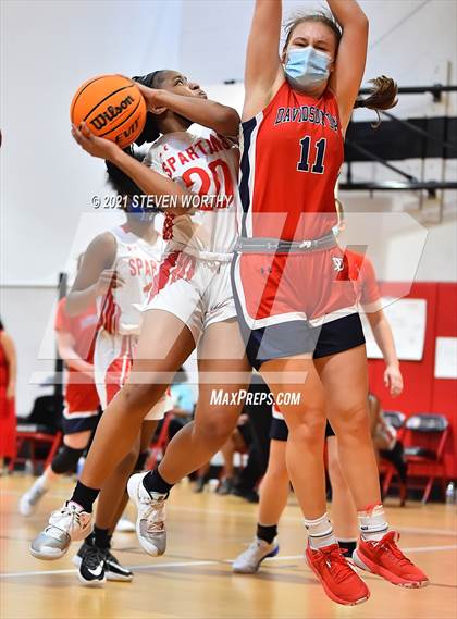 Thumbnail 1 in Davidson Day @ The Burlington School (NCISAA 2A Final) photogallery.