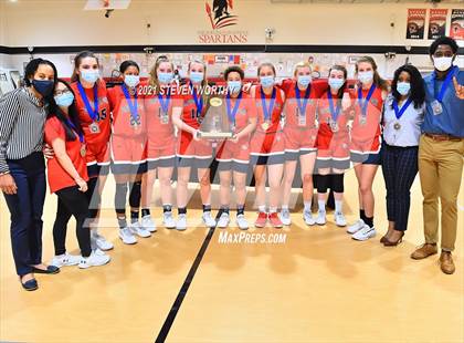 Thumbnail 3 in Davidson Day @ The Burlington School (NCISAA 2A Final) photogallery.