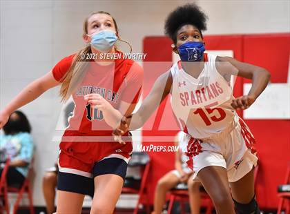 Thumbnail 1 in Davidson Day @ The Burlington School (NCISAA 2A Final) photogallery.